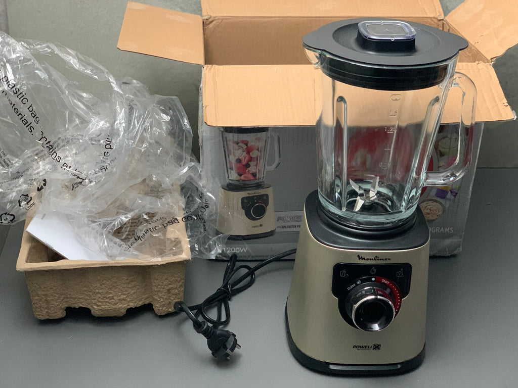 Moulinex Standmixer mit Glasbehälter – Neu, Verpackung geöffnet