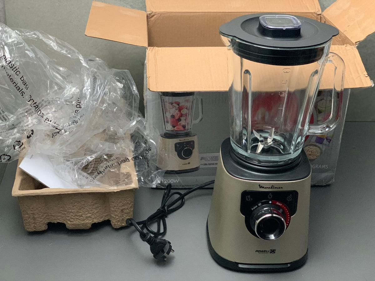Moulinex Standmixer mit Glasbehälter – Neu, Verpackung geöffnet