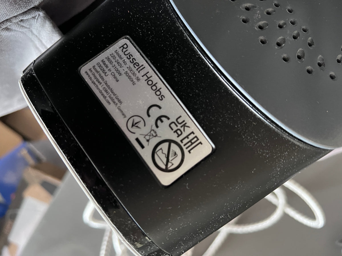 Russell Hobbs Bügeleisen – 1000 W, Schwarz, Modell 26380-56