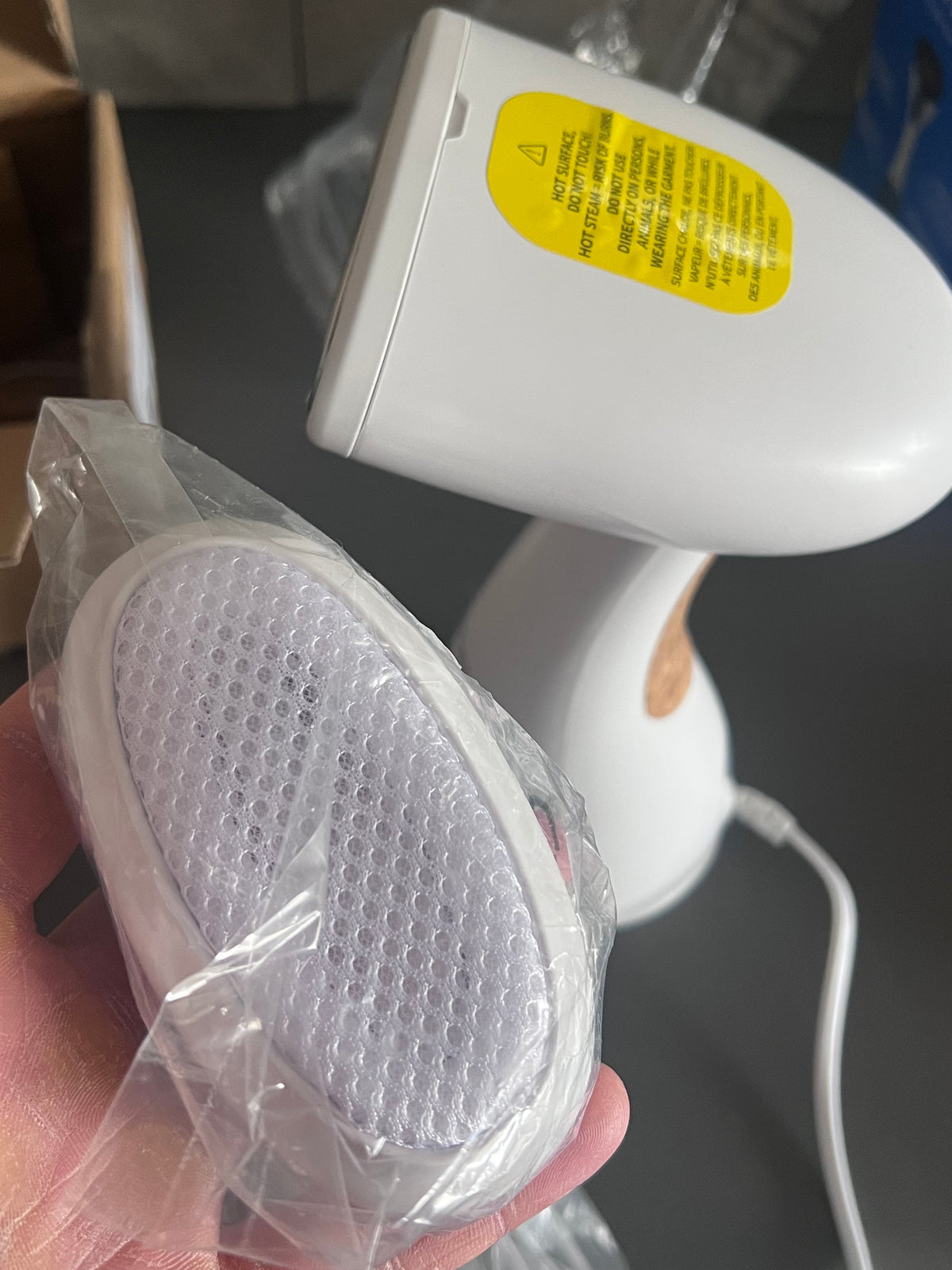 Dupray Voilà! Dampfglätter – 1200 W, 200 ml, Weiß
