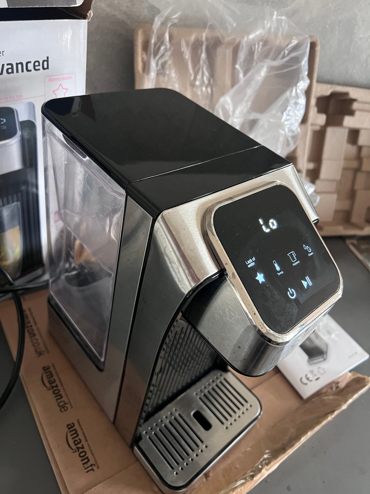 CASO Design HW 770 Advanced – Heißwasserspender – Schwarz/Silber