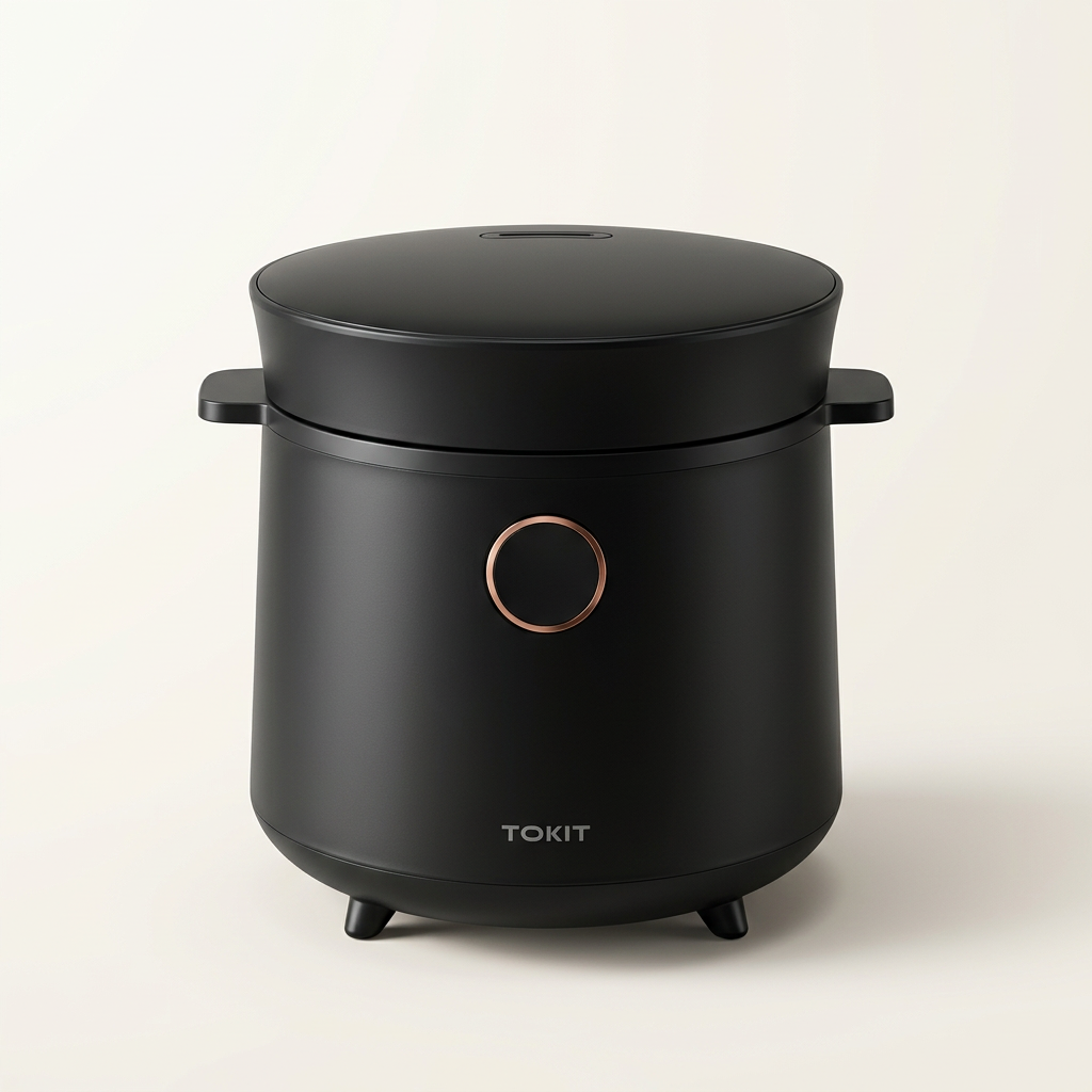 TOKIT R1 Mini-Reiskocher – 1,5 L, 350 W, Schwarz